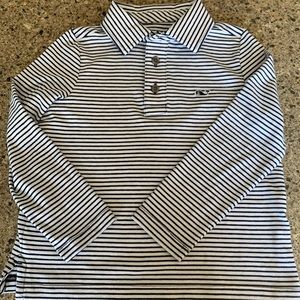 Vineyard Vines Long sleeve striped polo, boys 4T